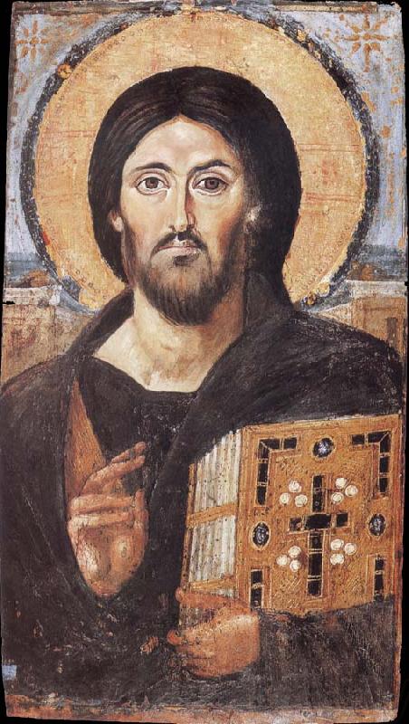 unknow artist Christ Pantocrator Germany oil painting art